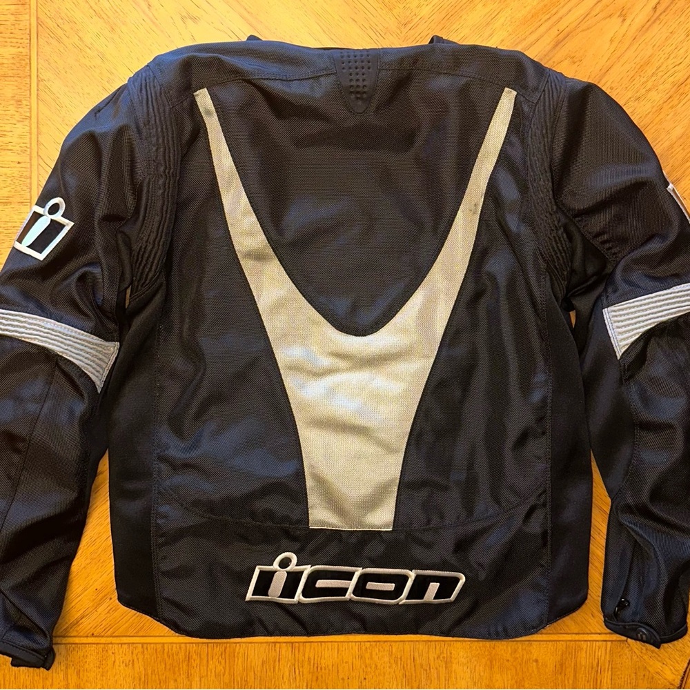 Icon Overlord Performance Textile Jacket Large Bl… - image 7